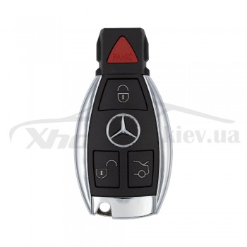 Корпус ключа Мерседес "рыбка" 3+1 кнопки