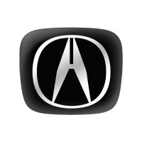 Стикер (наклейка) 13x11 мм Acura для автомобильного ключа