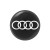 Стикер (наклейка) 14 мм Audi для автомобильного ключа