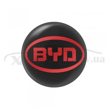 Стикер (наклейка) 14 мм  BYD для автомобильного ключа