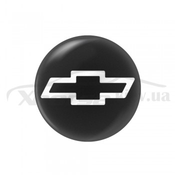 Стикер (наклейка) 13 мм Chevrolet для автомобильного ключа