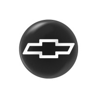 Стикер (наклейка) 14 мм Chevrolet для автомобильного ключа