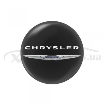 Стикер (наклейка) 14 мм Chrysler для автомобильного ключа