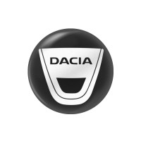 Стикер (наклейка) 14 мм Dacia для автомобильного ключа