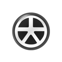 Стикер (наклейка) 14 мм DADI для автомобильного ключа