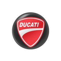 Стикер (наклейка) 14 мм Ducati для ключа мотоцикла