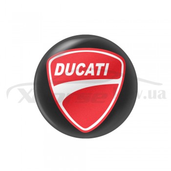 Стикер (наклейка) 14 мм Ducati для ключа мотоцикла