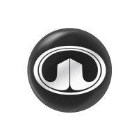 Стикер (наклейка) 14 мм Great Wall для автомобильного ключа