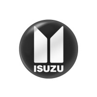 Стикер (наклейка) 14 мм Isuzu для автомобильного ключа