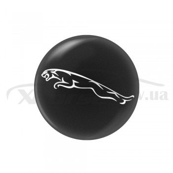 Стикер (наклейка) 14 мм Jaguar для автомобильного ключа