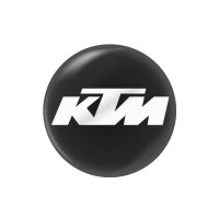 Стикер (наклейка) 14 мм KTM для ключа мотоцикла