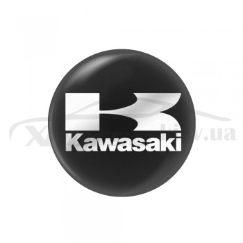 Стикер (наклейка) 14 мм Kavasaki для ключа мотоцикла