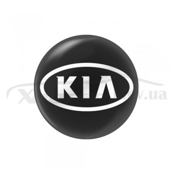 Стикер (наклейка) 14 мм KIA для автомобильного ключа