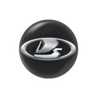 Стикер (наклейка) 14 мм LADA для автомобильного ключа