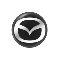 Стикер (наклейка) 14 мм Mazda для автомобильного ключа