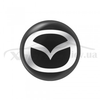 Стикер (наклейка) 14 мм Mazda для автомобильного ключа