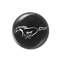 Стикер (наклейка) 14 мм Mustang для автомобильного ключа
