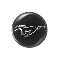 Стикер (наклейка) 16 мм Mustang для автомобильного ключа