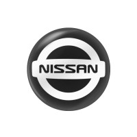 Стикер (наклейка) 14 мм Nissan для автомобильного ключа