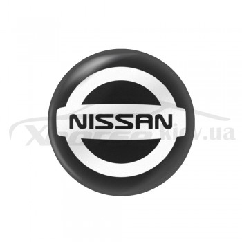 Стикер (наклейка) 14 мм Nissan для автомобильного ключа