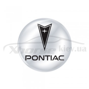 Стикер (наклейка) 14 мм  Pontiac для автомобильного ключа