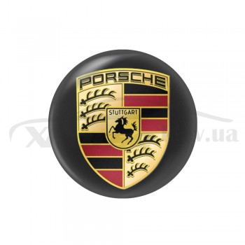Стикер (наклейка) 14 мм Porsche для автомобильного ключа