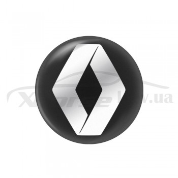 Стикер (наклейка) 14 мм Renault для автомобильного ключа