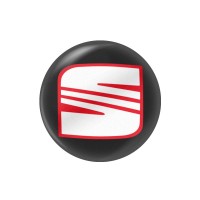Стикер (наклейка) 14 мм Seat для автомобильного ключа