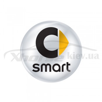 Стикер (наклейка) 14 мм Smart для автомобильного ключа