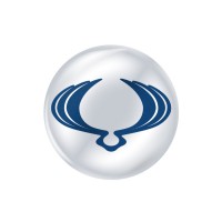 Стикер (наклейка) 14 мм SsangYong для автомобильного ключа