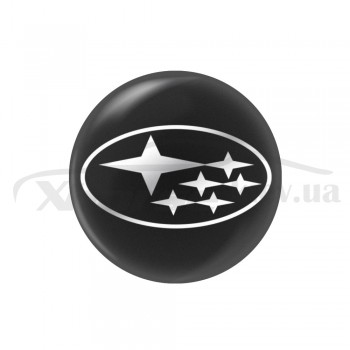 Стикер (наклейка) 14 мм Subaru для автомобильного ключа