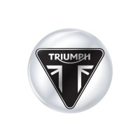 Стикер (наклейка) 14 мм Triumph для ключа мотоцикла