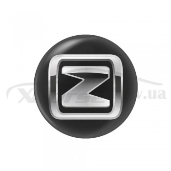 Стикер (наклейка) 14 мм Zotye для автомобильного ключа
