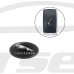 Стикер (наклейка) 23,5х13,5 мм овал Jaguar для автомобильного ключа