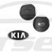 Стикер (наклейка) овал 16,5х8,5 мм KIA для автомобильного ключа