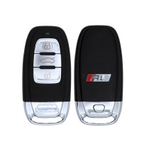 Плата смарт-ключа Xhorse XSADJ1(NEW) з корпусом AUDI 3but RS