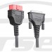 Сменный OBD2 кабель Xhorse XDKP25GL для программаторов для VVDI Key Tool Plus
