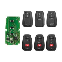 Плата смарт-ключа Xhorse XM-Prox XSTO01EN с набором корпусов Toyota (2019-2023)