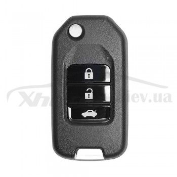 Ключ универсальный выкидной XKHO00EN  3 but  Xhorse-VVDI