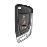 Ключ универсальный выкидной XKKF05EN 3 but  Xhorse-VVDI