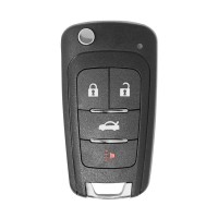 Ключ универсальный выкидной XNBU01EN 3 but+PANIC Xhorse-VVDI