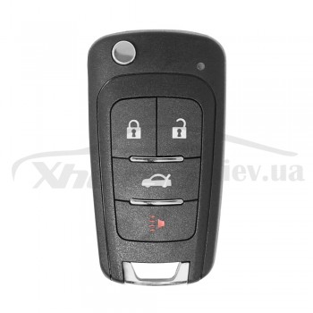 Ключ универсальный выкидной XNBU01EN 3 but+PANIC Xhorse-VVDI