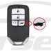 Ключ XZBT40EN SUV Honda smart 4 but Xhorse-VVDI