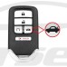 Ключ XZBT44EN SEDAN Honda smart 4 but + PANIC Xhorse-VVDI