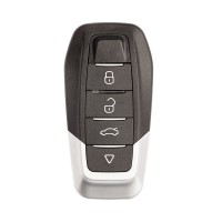 Ключ универсальный выкидной XKFEF2EN 3 but + PANIC Xhorse-VVDI