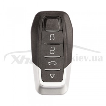 Ключ универсальный выкидной XKFEF2EN 3 but + PANIC Xhorse-VVDI