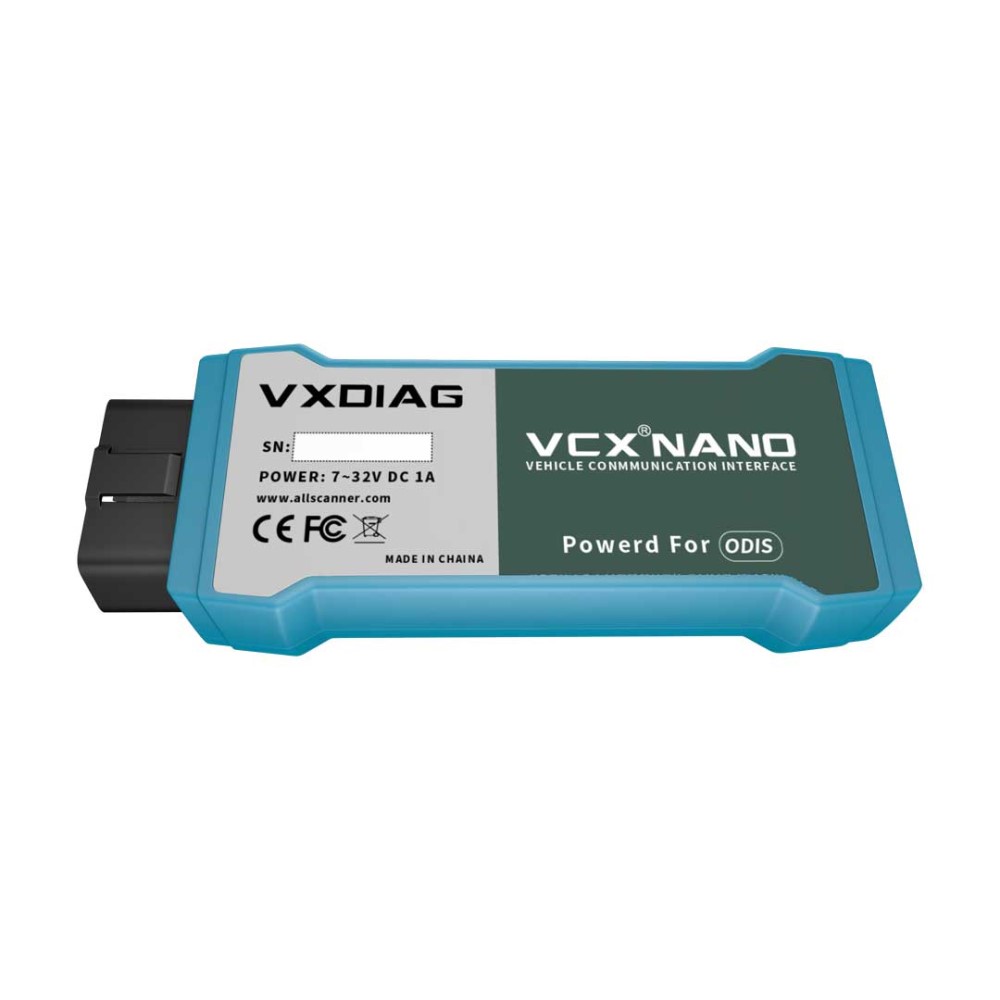 VCX NANO VW ALLScanner для Volkswagen USB / WIFI PW890 ODIS